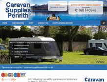 Tablet Screenshot of caravansuppliespenrith.co.uk